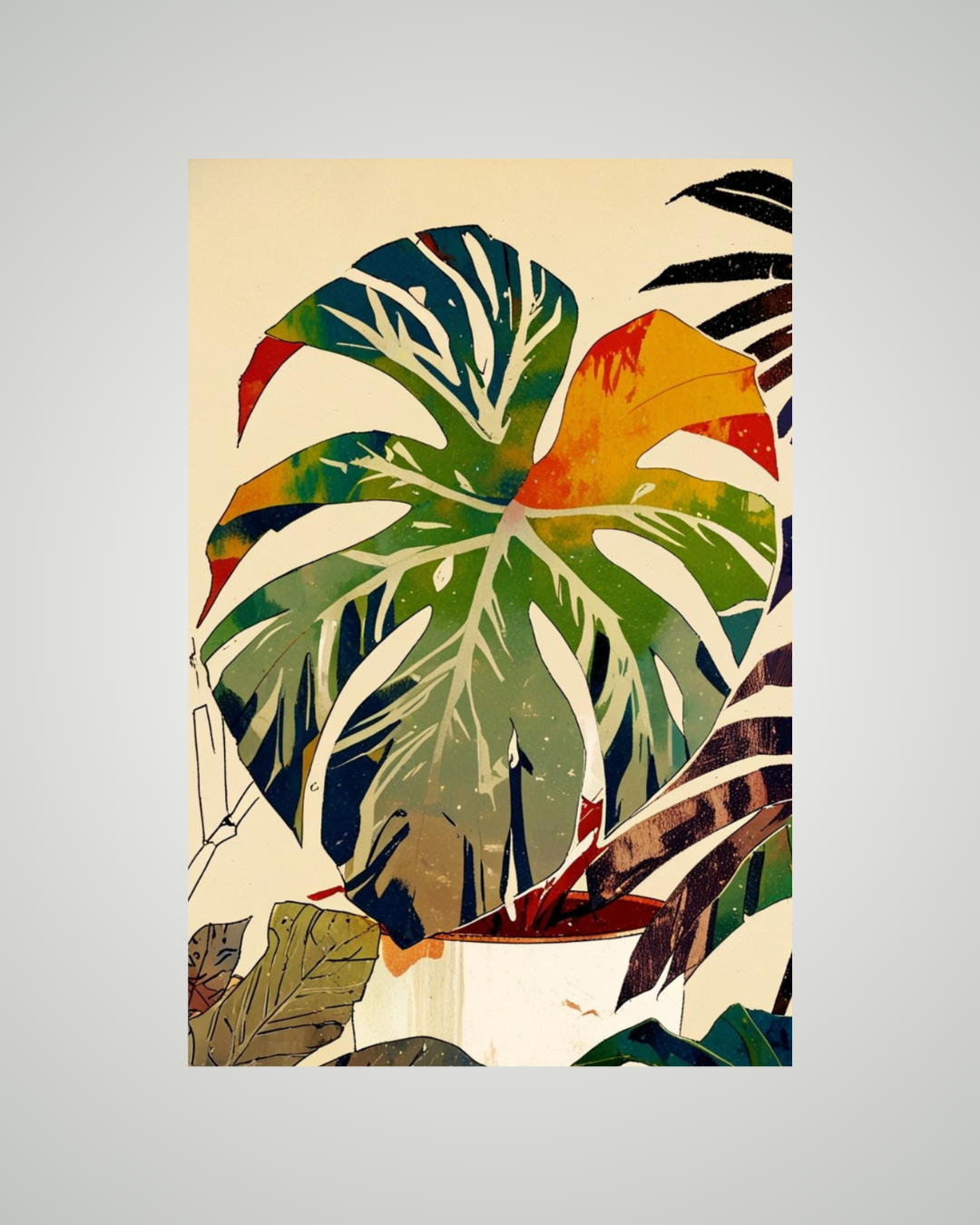 - Monstera chromatique -